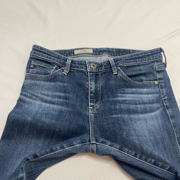 Adriana Goldschmied The Prima Mid Rise Cigarette Denim Jeans Size 27 R - Picture 4 of 11